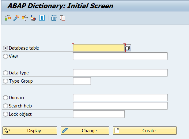 Data Dictionary in SAP ABAP