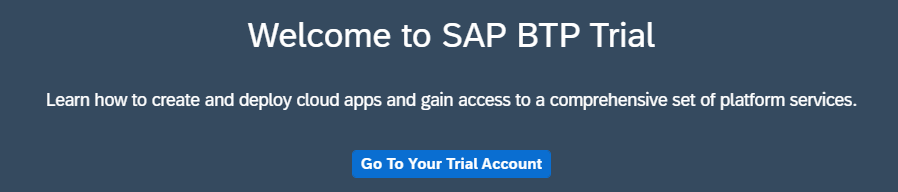 SAPBTPTrail